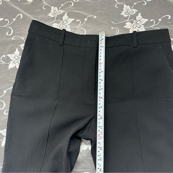 Emilio Pucci Black Stretch Wool Trousers Sz 12 - Picture 13 of 13